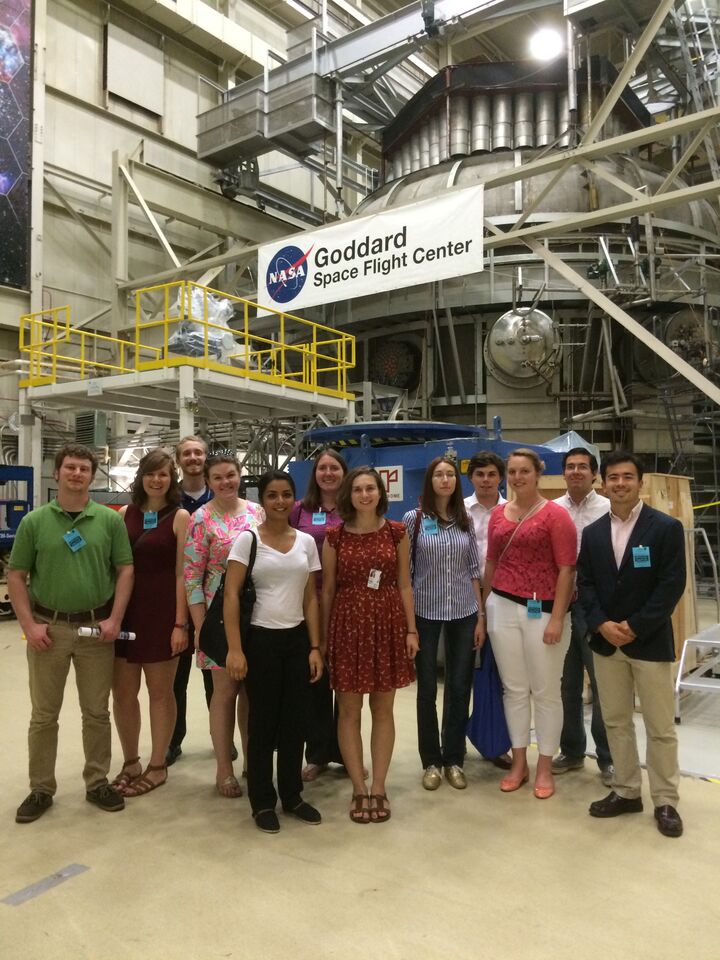 Interns + Giant Vacuum Chamber