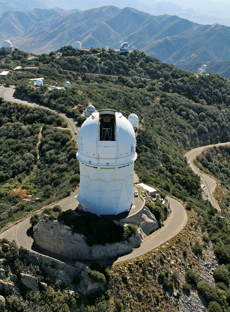 Kitt Peak Aerial. Photo by P. Marenfeld