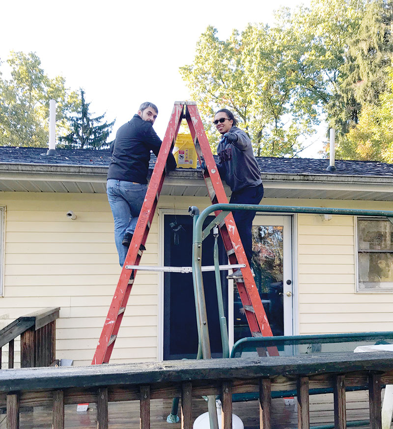  Make-a-Difference Day is a one-day community service event that supports over 100 service projects throughout the community of Meadville, PA. Last year the Allegheny College SPS chapter participated as a team called the Phix-it Physicists! 