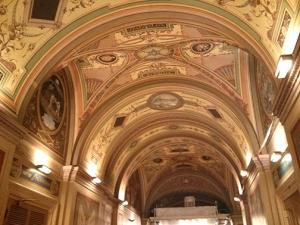 A hallway inside the Capitol building.