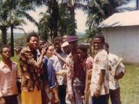 Teaching in Zaire. My students, high school juniors and and seniors, measure the length of my hair after a new haircut given by my roommates. From blue jeans to suits. As deputy director of STScI, I rub elbows with dignitaries such as STScI 